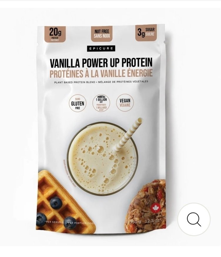 Epicure Vanilla Power Up Protein