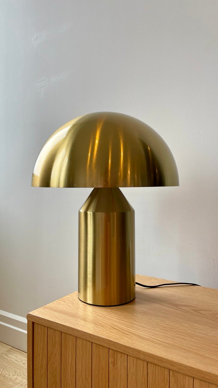 Golden Table Lamp