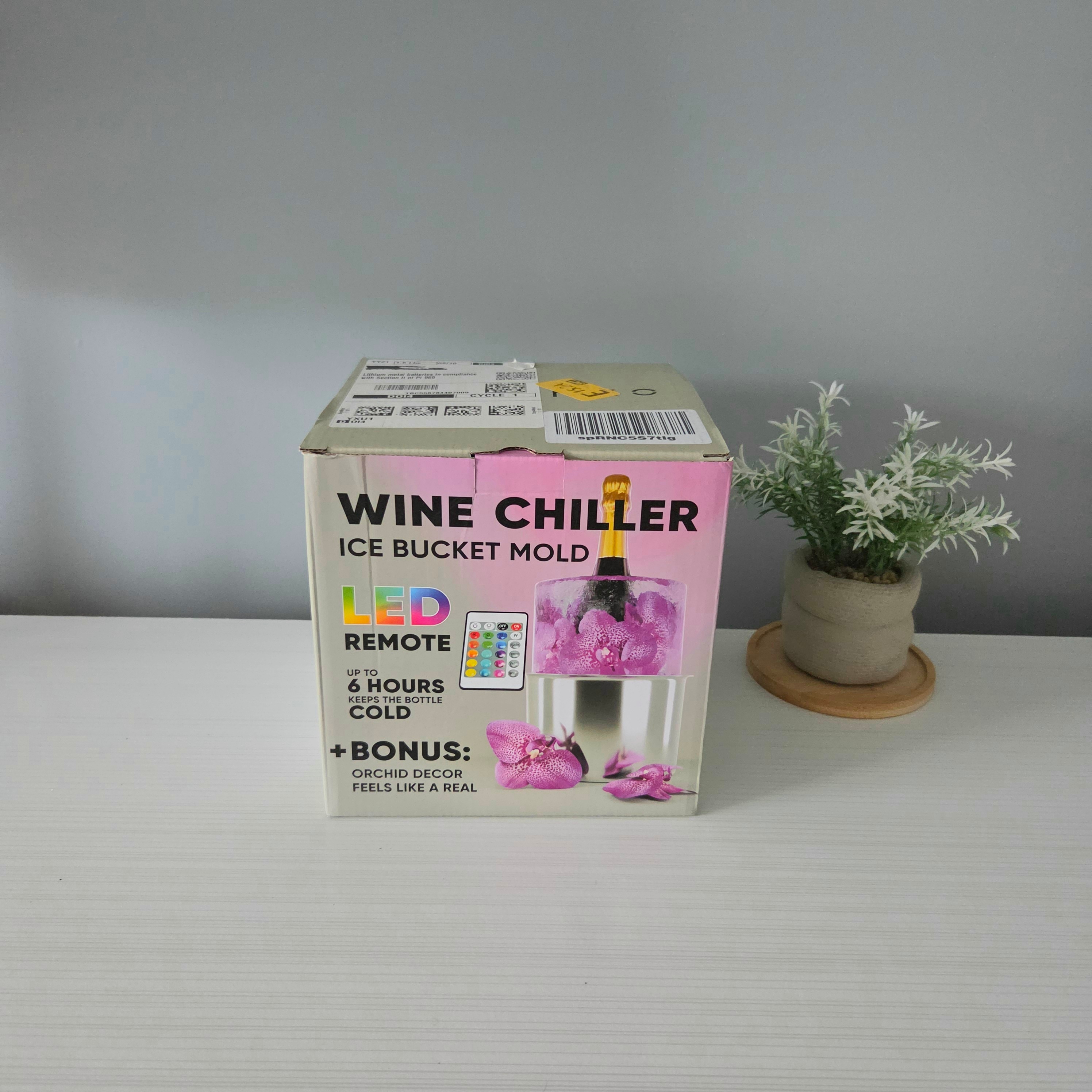Berlinzo Ice Bucket Mould Wine Chiller - Like New! ✨
