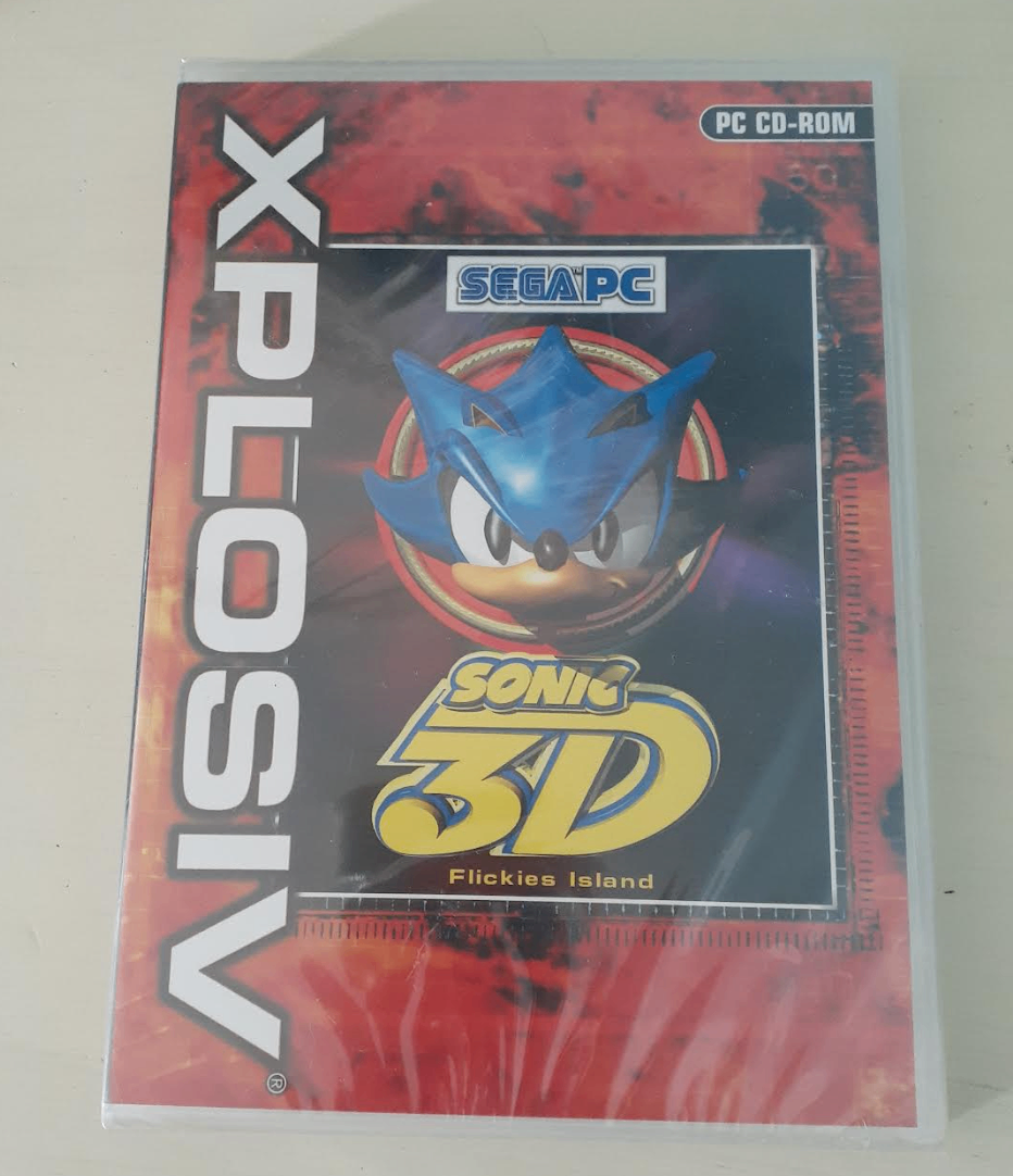 Sonic 3D Flickies Island PC Game - Sega PC - Xplosiv - Sealed