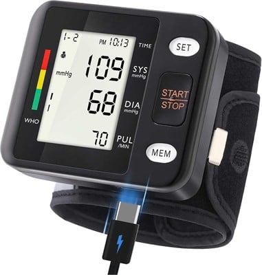 ARSIMAI Wrist Blood Pressure Monitor — Open Box