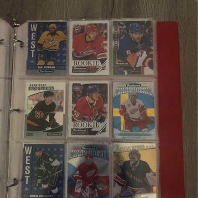 Roughly 200 Hockey Cards