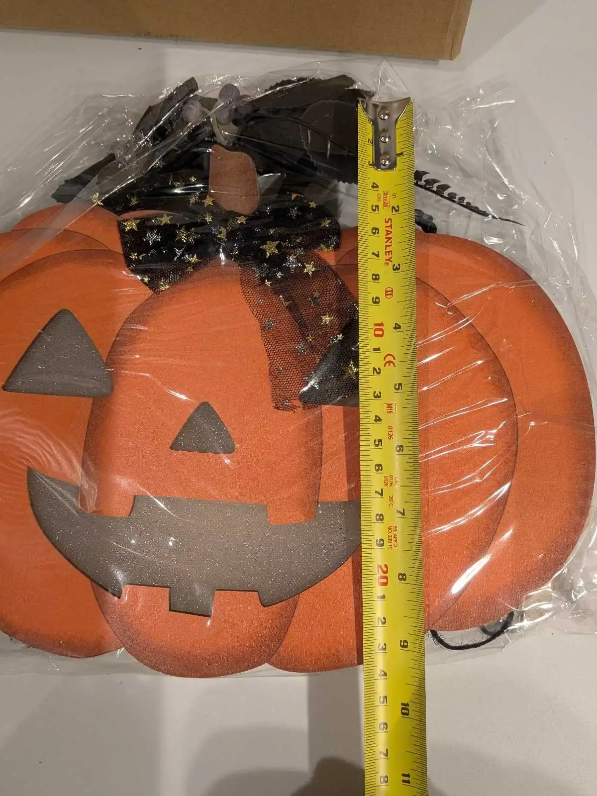 Halloween Pumpkin Wall Hanging Sign - photo 4