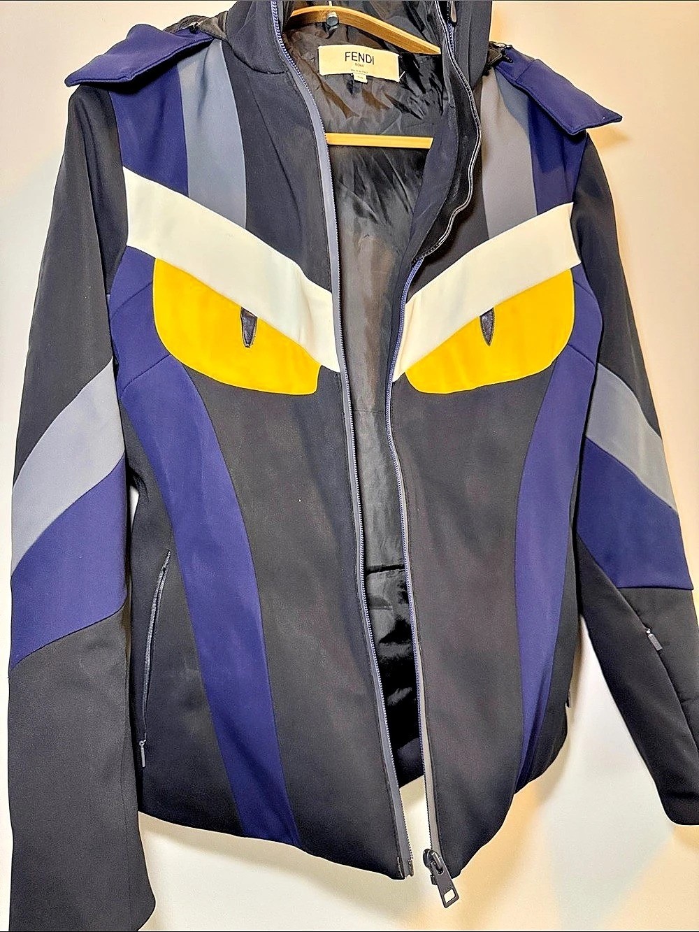 Monster Eyes Technical Fabric Zip Jacket - photo 2