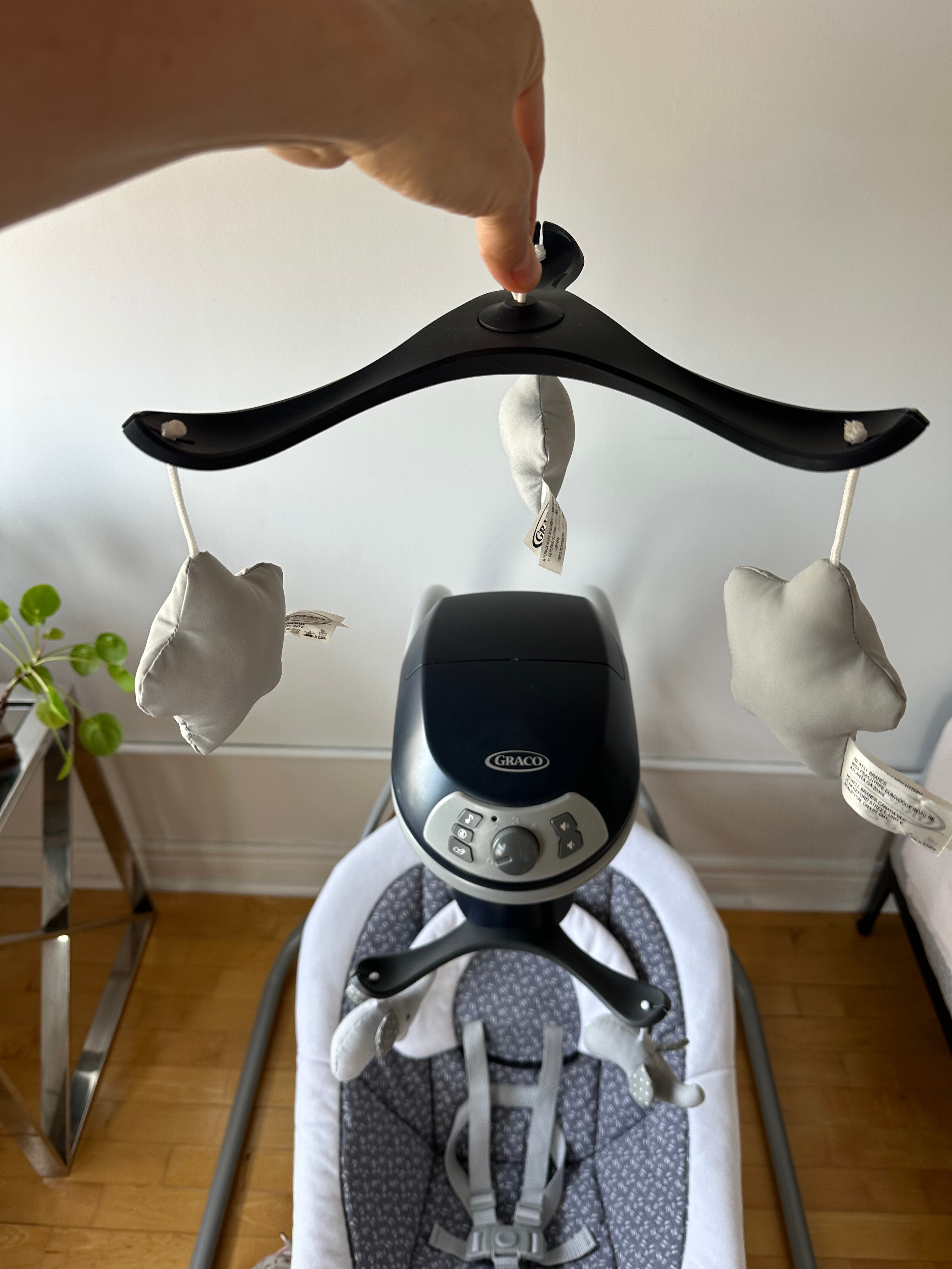 Graco Simple Sway LX Baby Swing with Multi-Direction Lounger - photo 3
