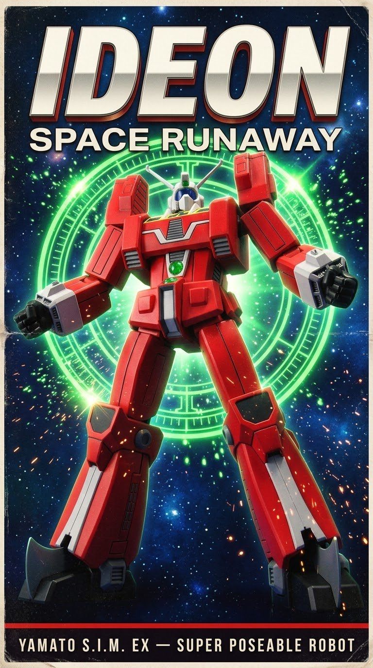 Space Runaway Ideon – Yamato S.I.M. EX Super Poseable Robot