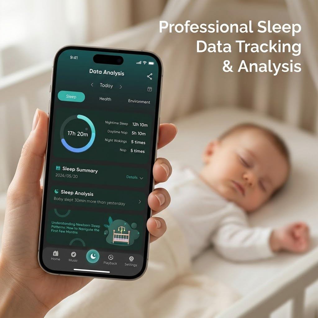NEW~ iBaby i7 Baby Monitor – 1080p, 360° View - photo 4