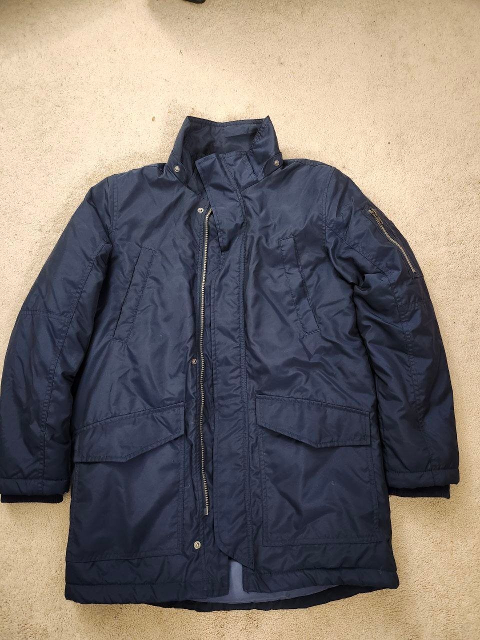 H&M Kids Winter Parka – Navy, Size 11-12 Years - photo 2