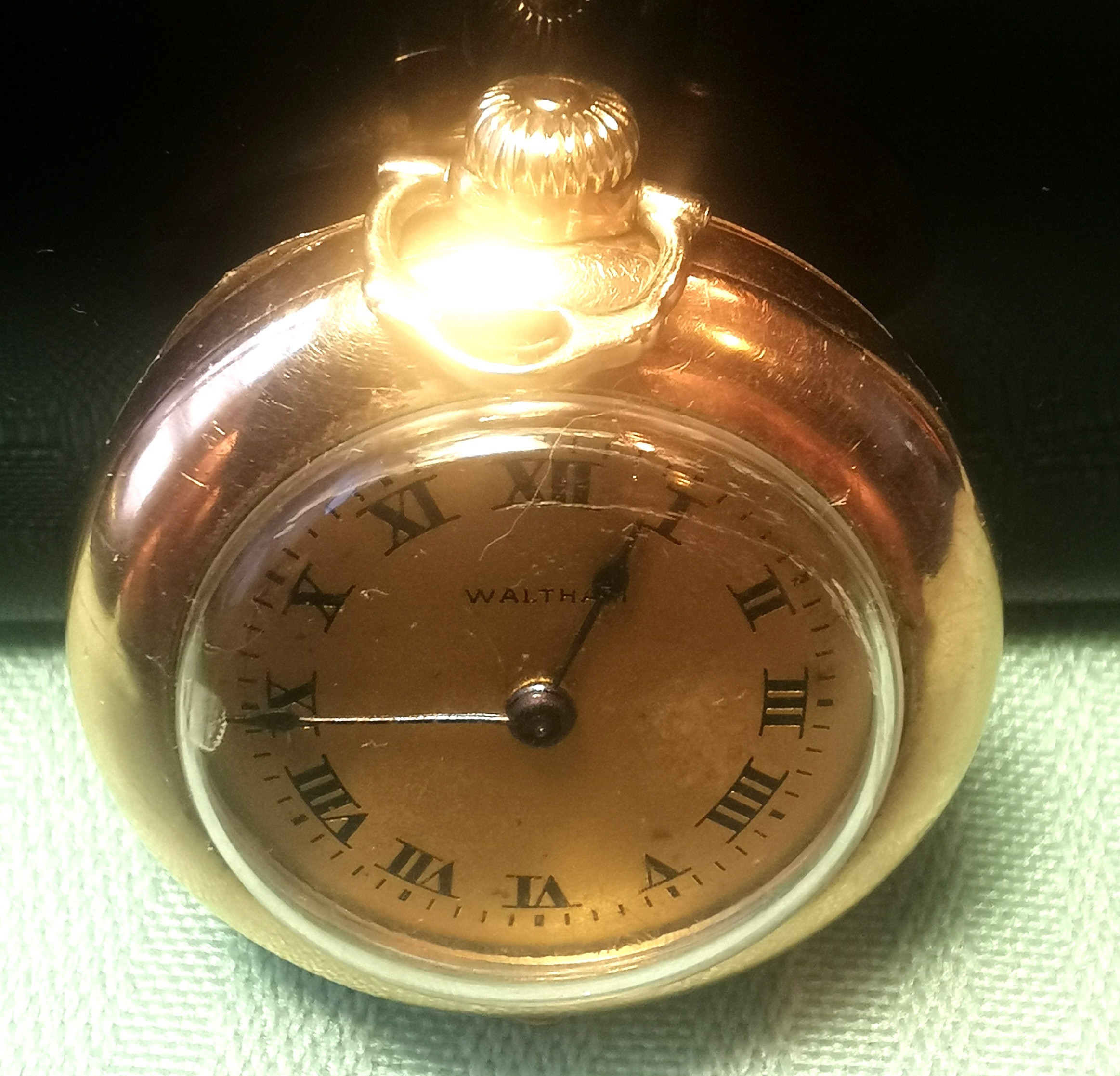 Antique Waltham 15 Jewel Gold Filled Pocket Watch – As Is - photo 5