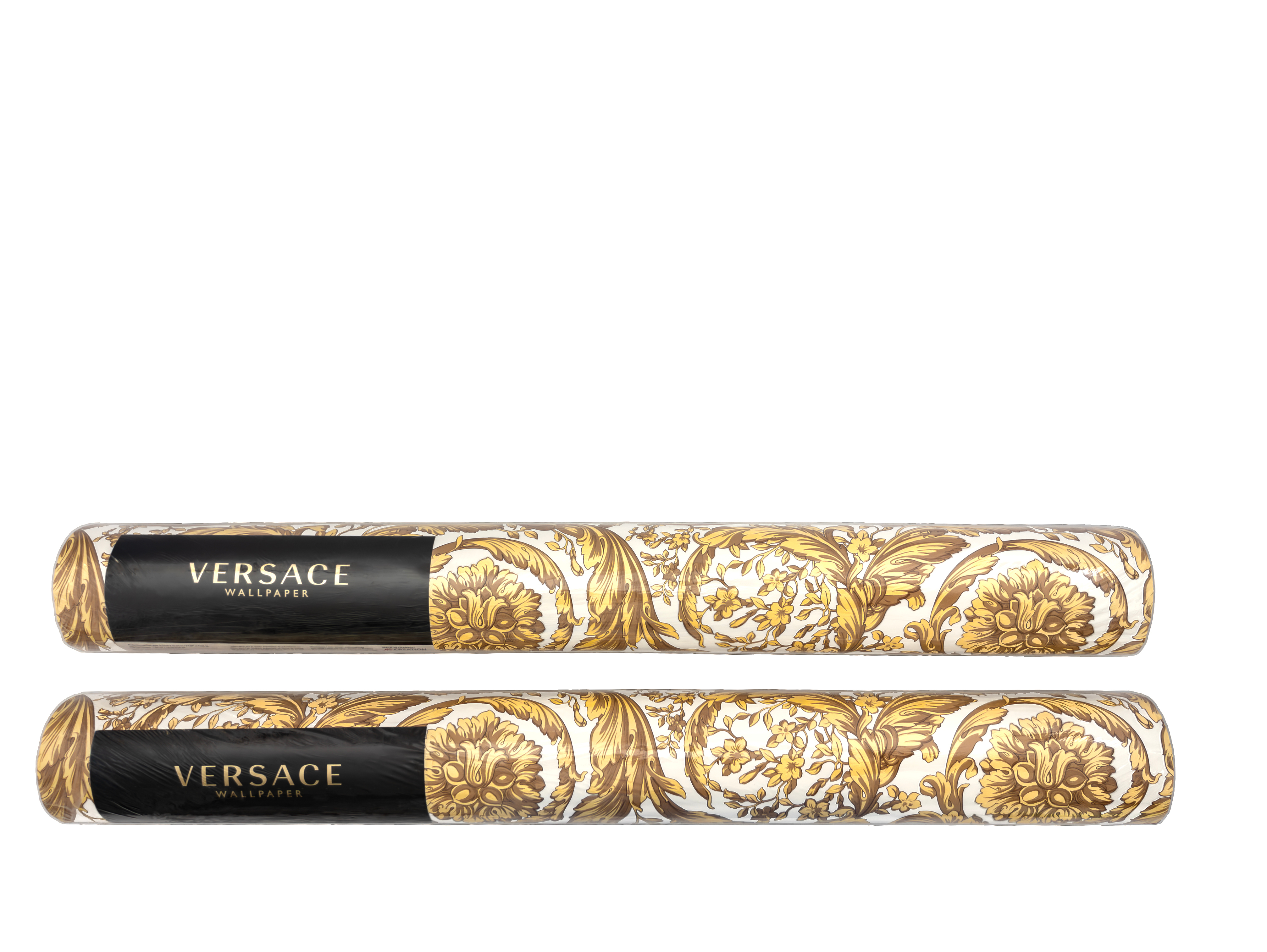 2 VERSACE BAROCCO WALLPAPER ROLLS BRAND NEW SEALED - photo 2
