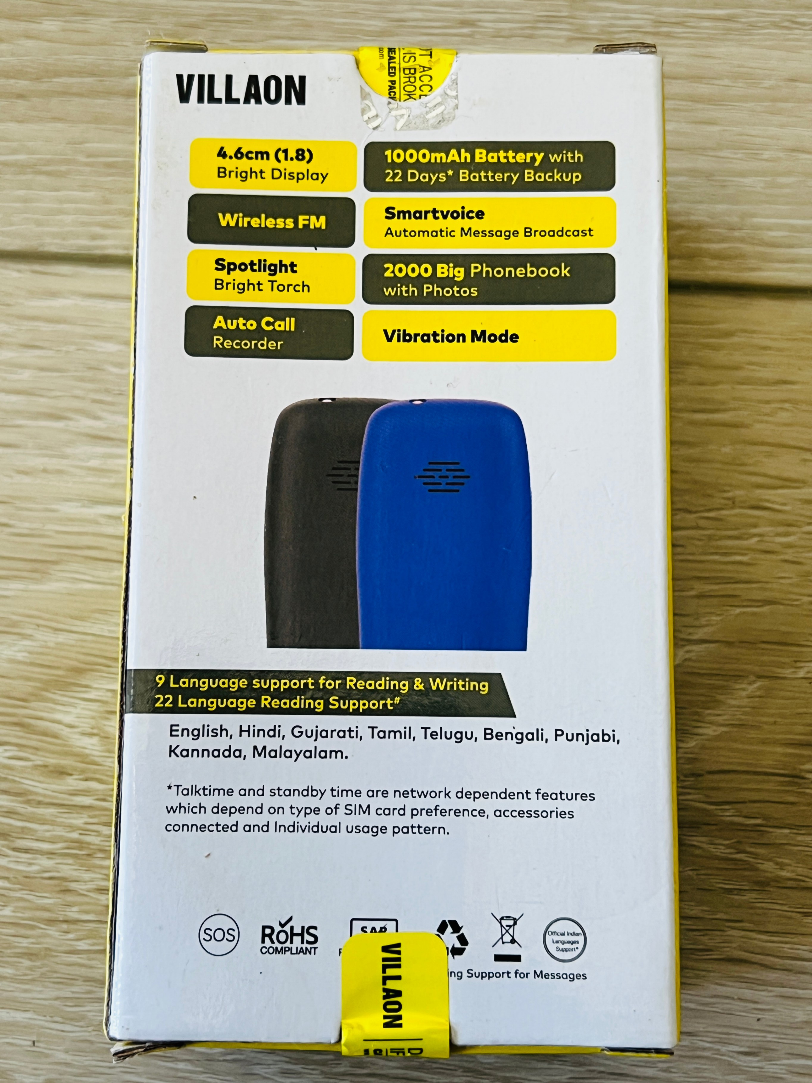 Keypad phone with charger (New) - photo 4