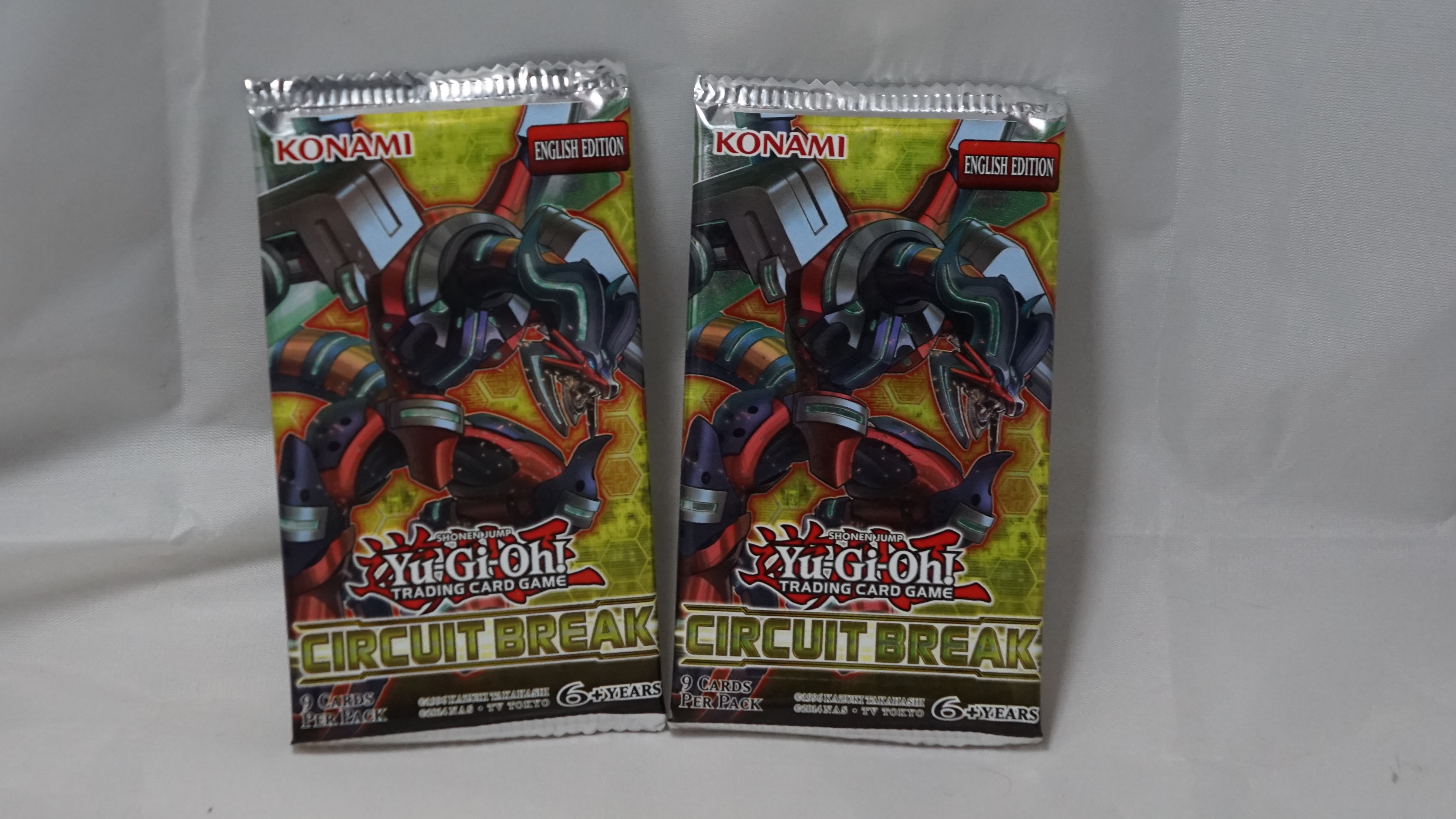 Yu-Gi-Oh Circuit Break 2 Booster Pack Lot English Unlimited