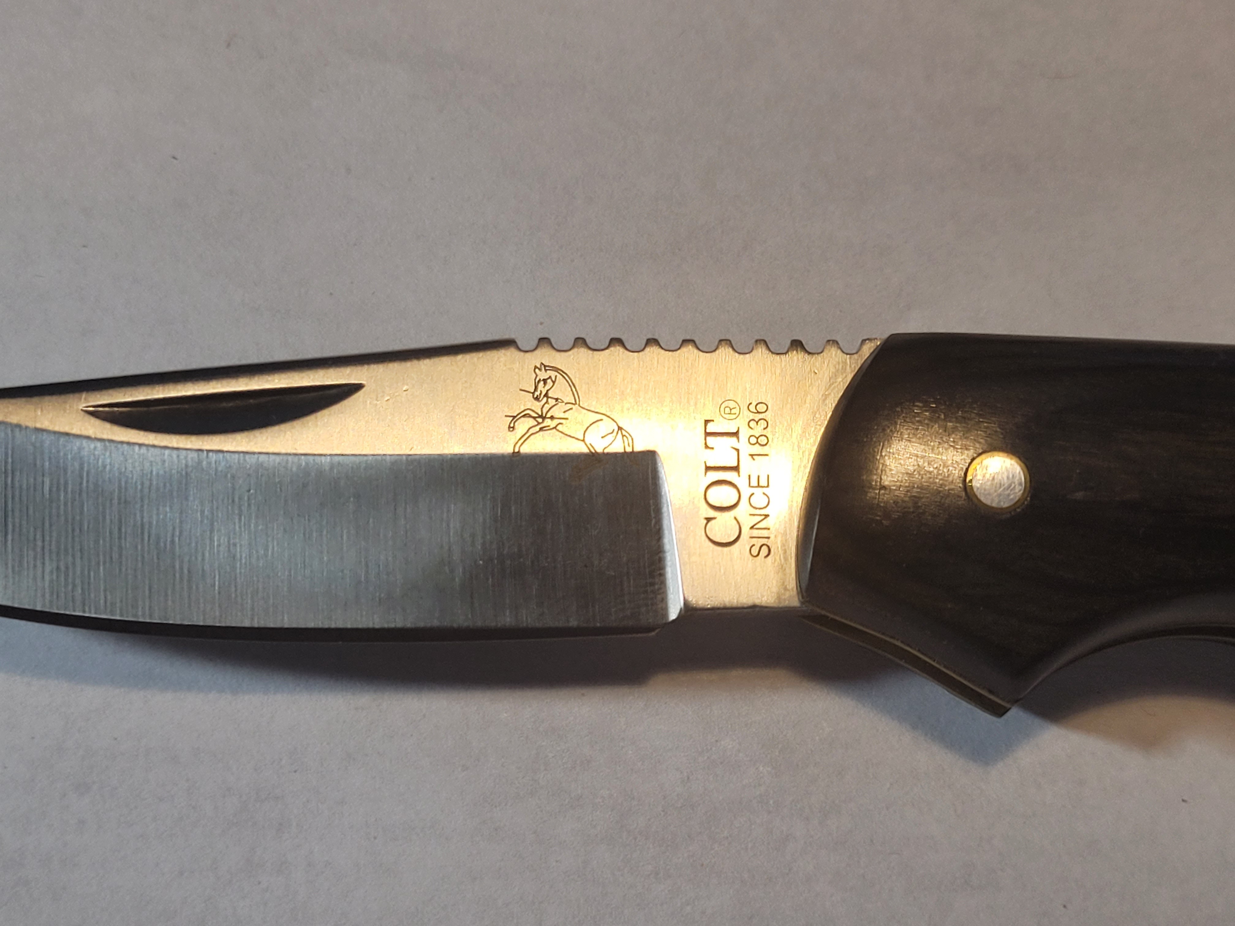 Vintage Colt CT16-9 Folding Knife - photo 4