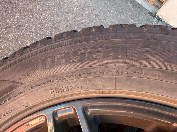 18" honda Odyssey Winter Package with TPMS, LUGS and HUB rings - photo 5