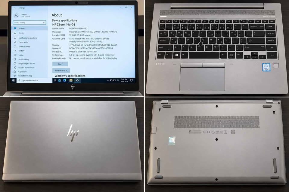 HP ZBook 14u G6 Laptop - photo 2