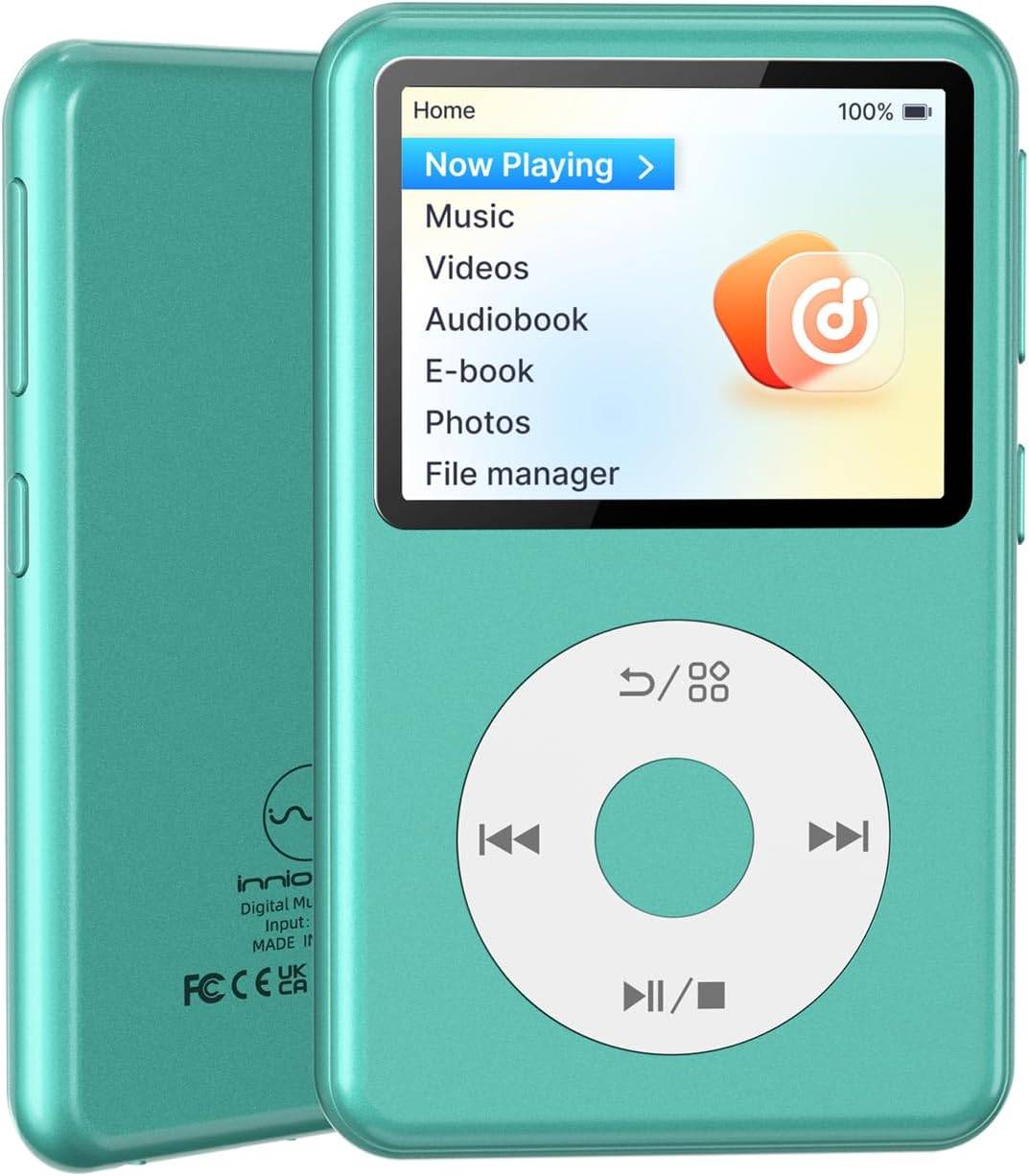 Innioasis Y2 8G FM Radio Mp3 Player Blue - photo 2