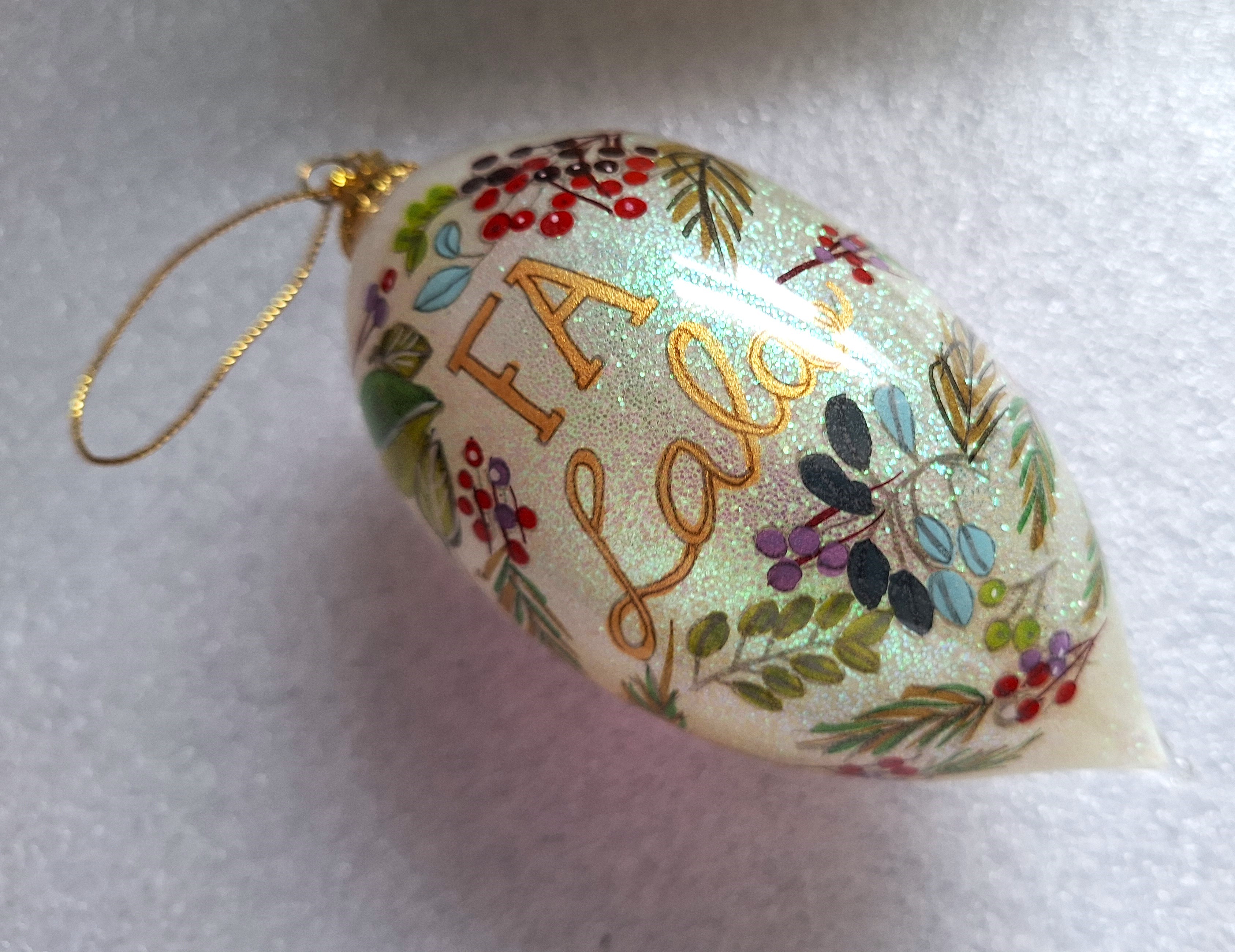 Pier 1 Imports Li Bien 2017 Fa La La Ornament - photo 2