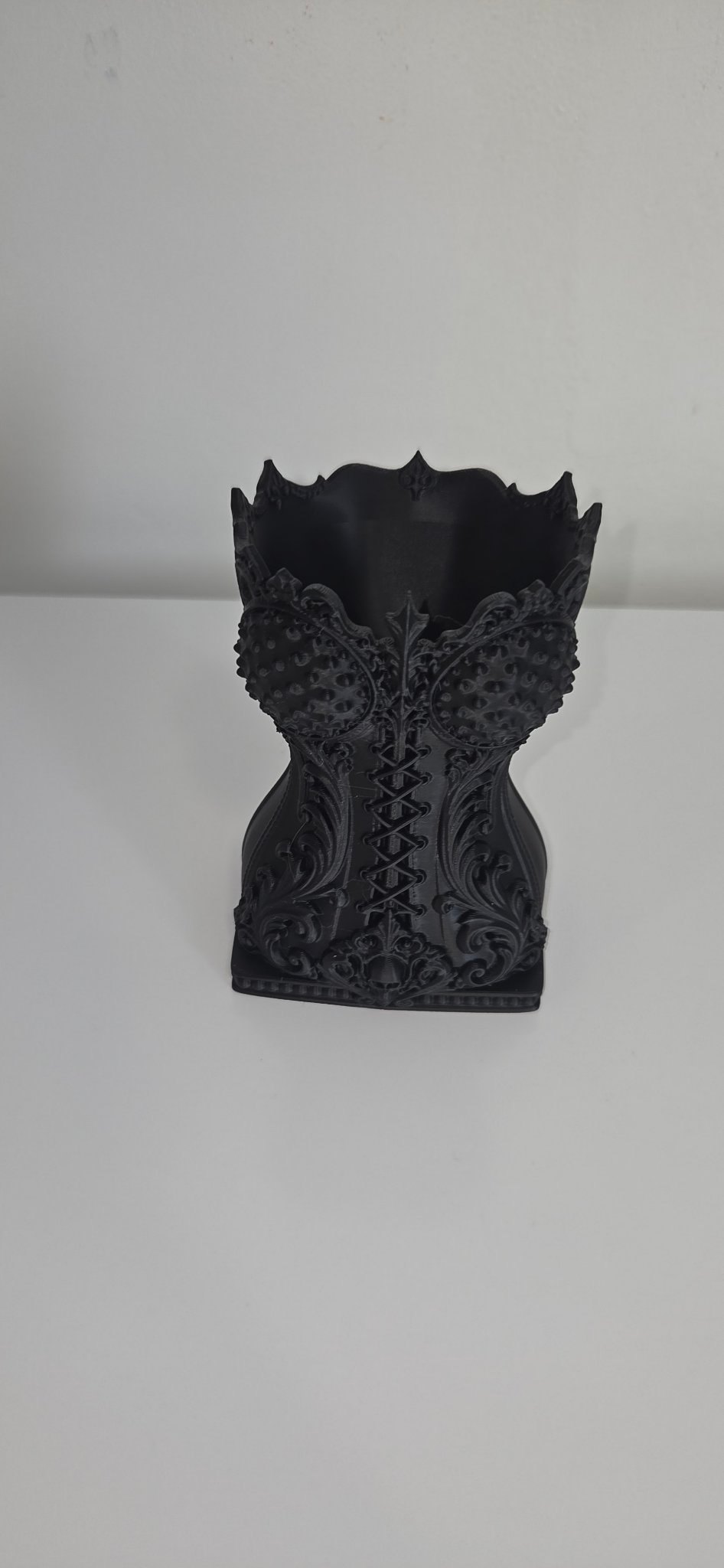 Gothic Corset Brush Holder - 3D Printed - photo 2