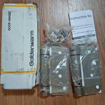 3-inch double-action spring door hinges