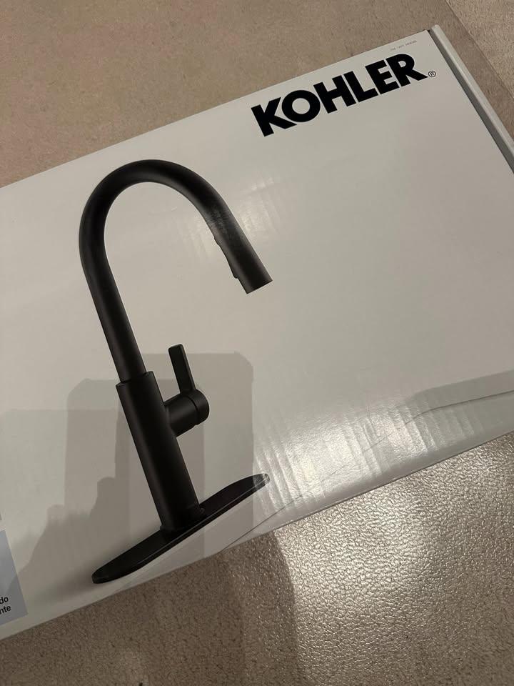 Kohler roedean faucets (BLACK) (Brand New In Box) - photo 3