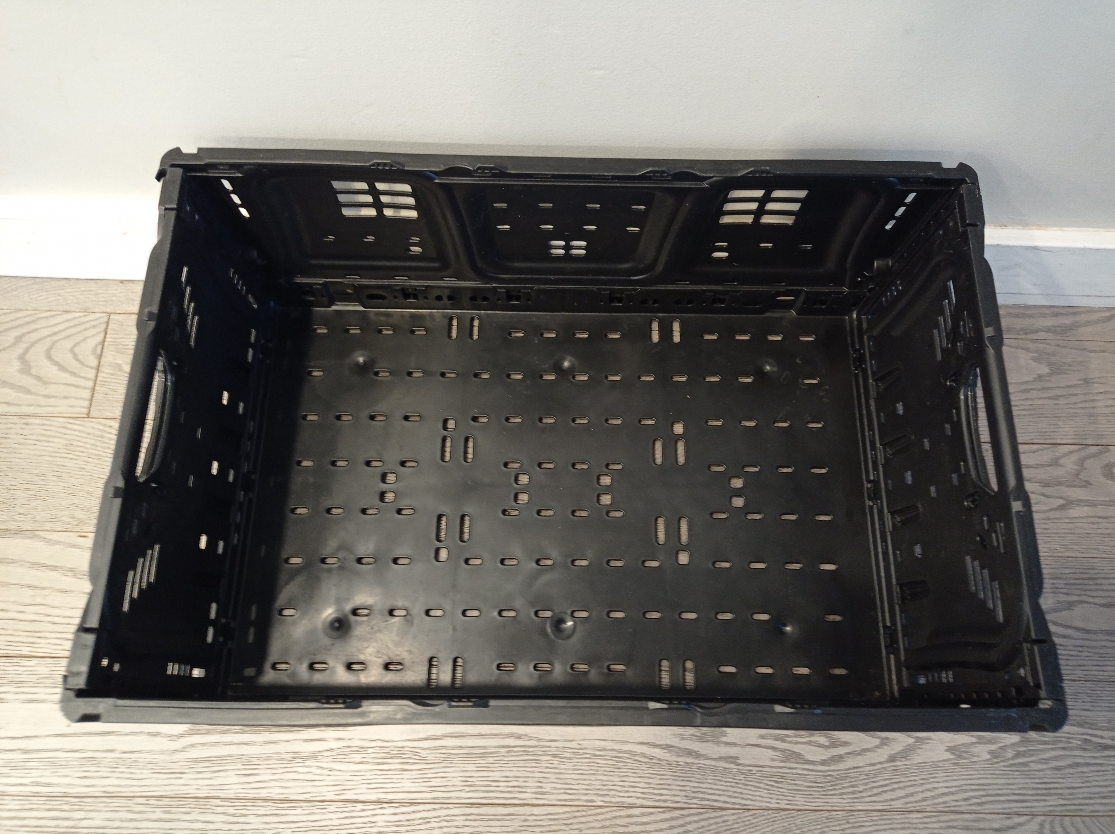 Collapsible Heavy-Duty Storage Crate, 52L - photo 2