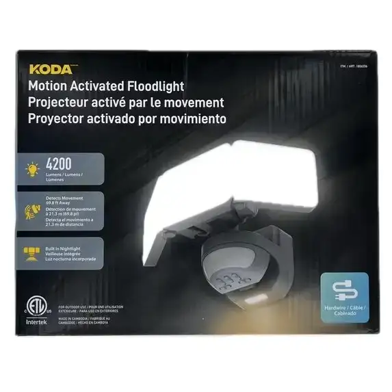 KODA Motion Activated 4200 Lumen LED Floodlight - photo 3