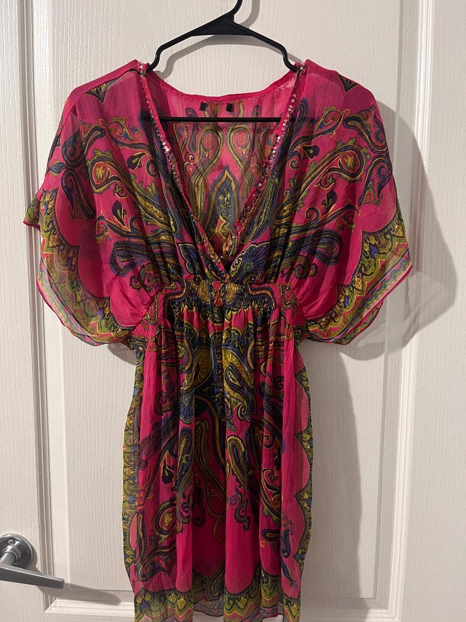 Women's Pink Tunic Dress