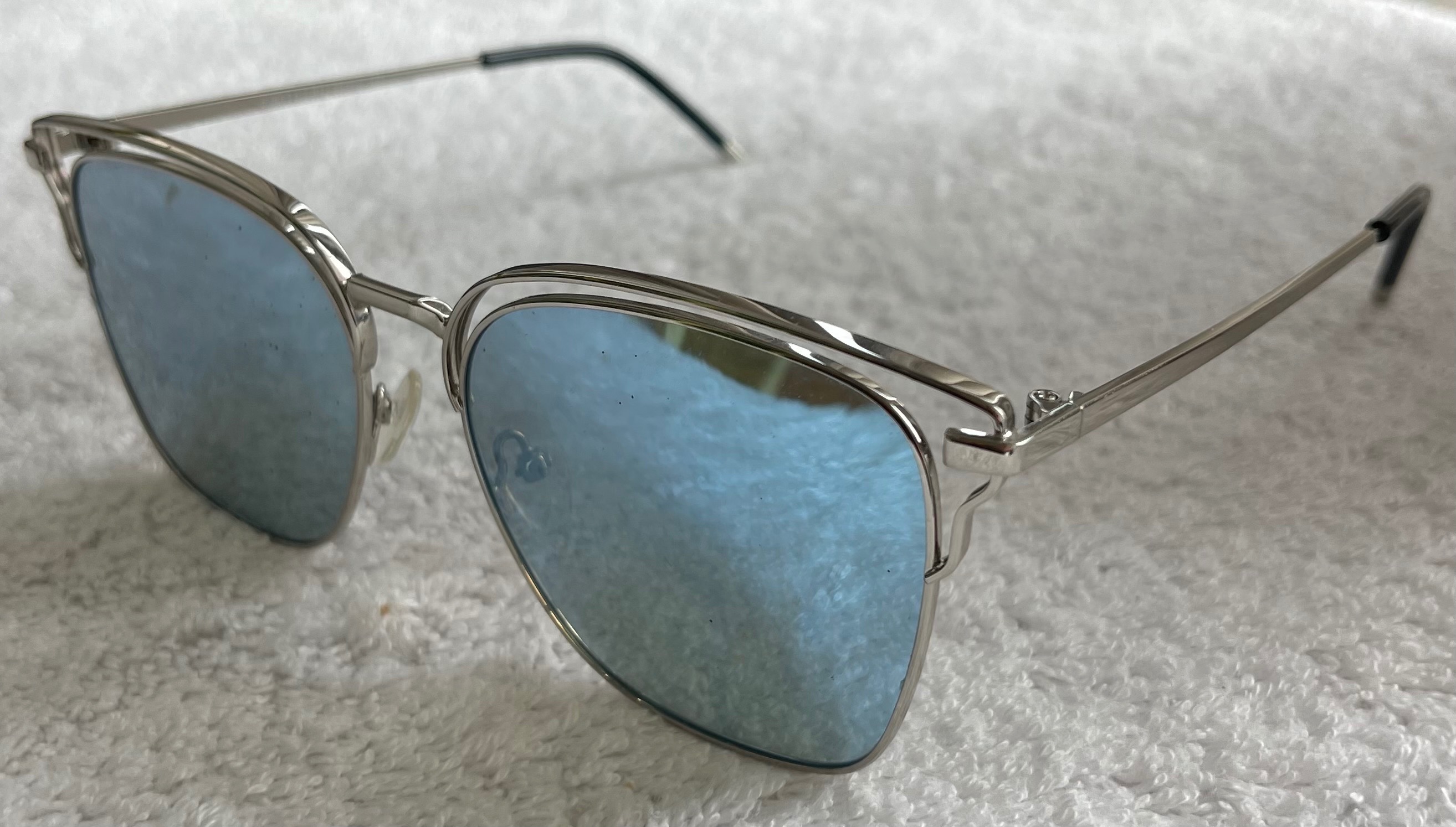Pepe Jeans Silver Double Bridge Sunglasses Frame (PJ663) - photo 3