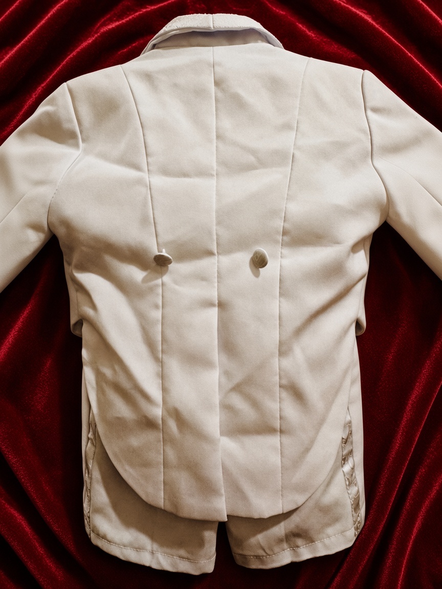 Weikexi Kids White Formal Tuxedo Jacket - photo 3