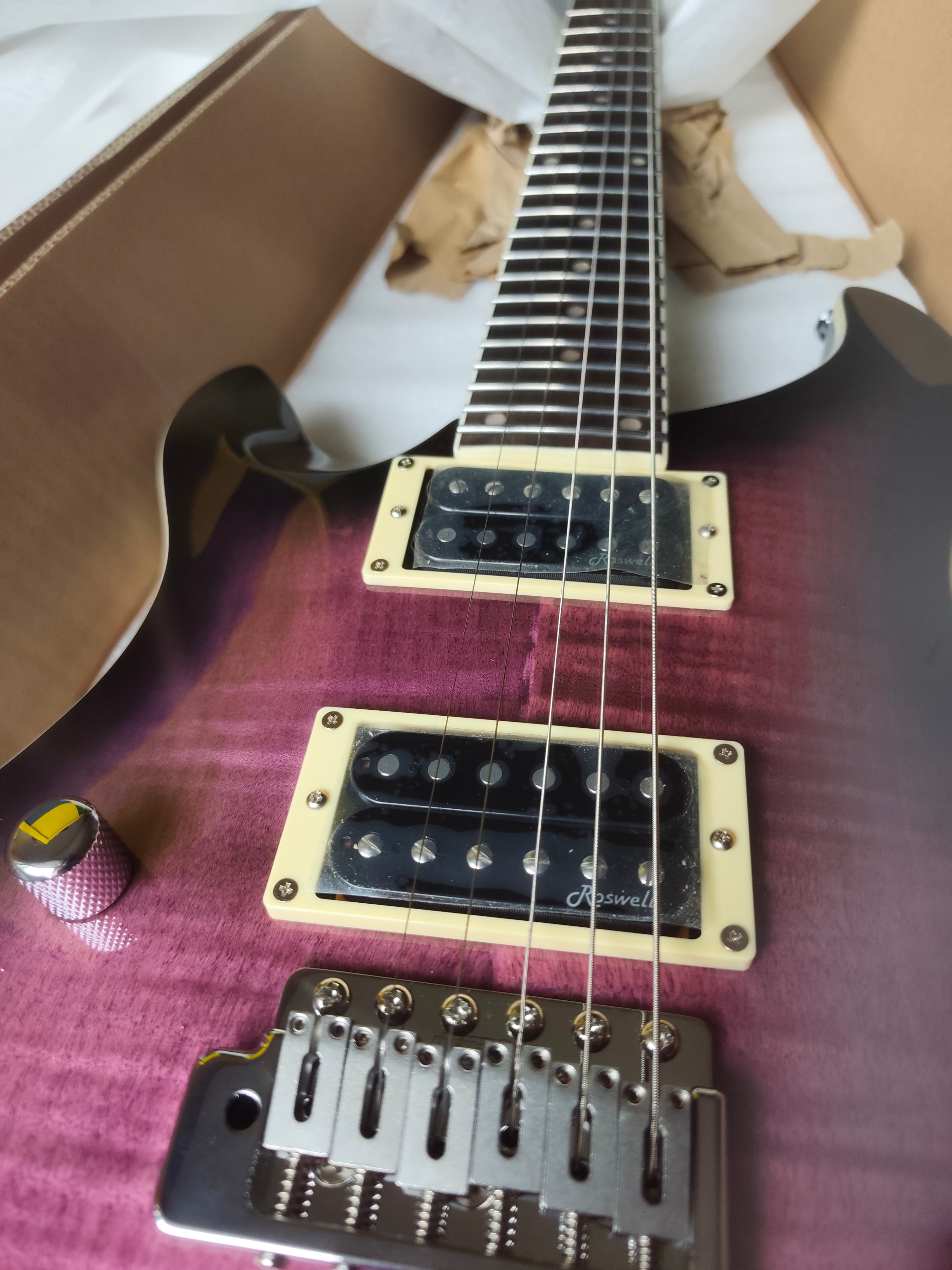 Harley Benton CST-24T LH Purple Burst - Brand New Full Kit + amp - photo 5