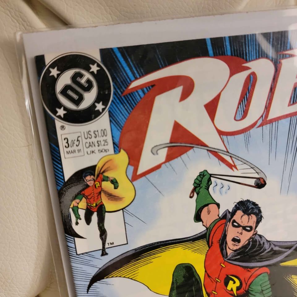 Robin #3 of 5 - DC Comics March 1991 - Chuck Dixon Tom Lyle - - photo 2