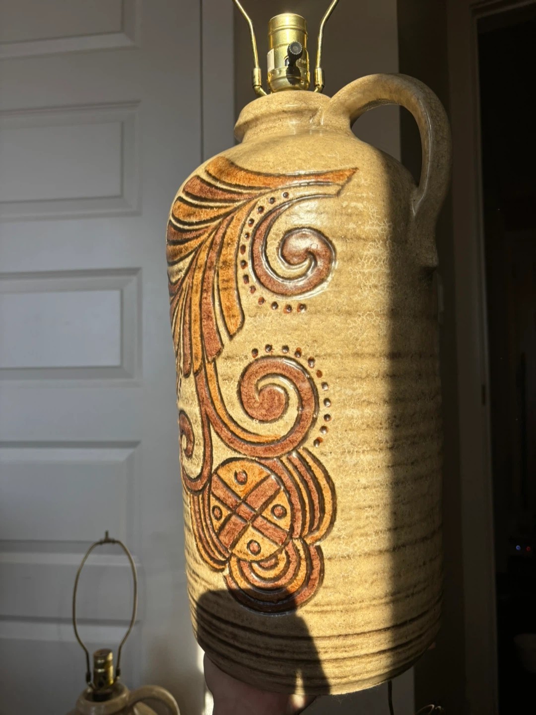 WGP MCM Ceramic Jug Table Lamps - photo 2
