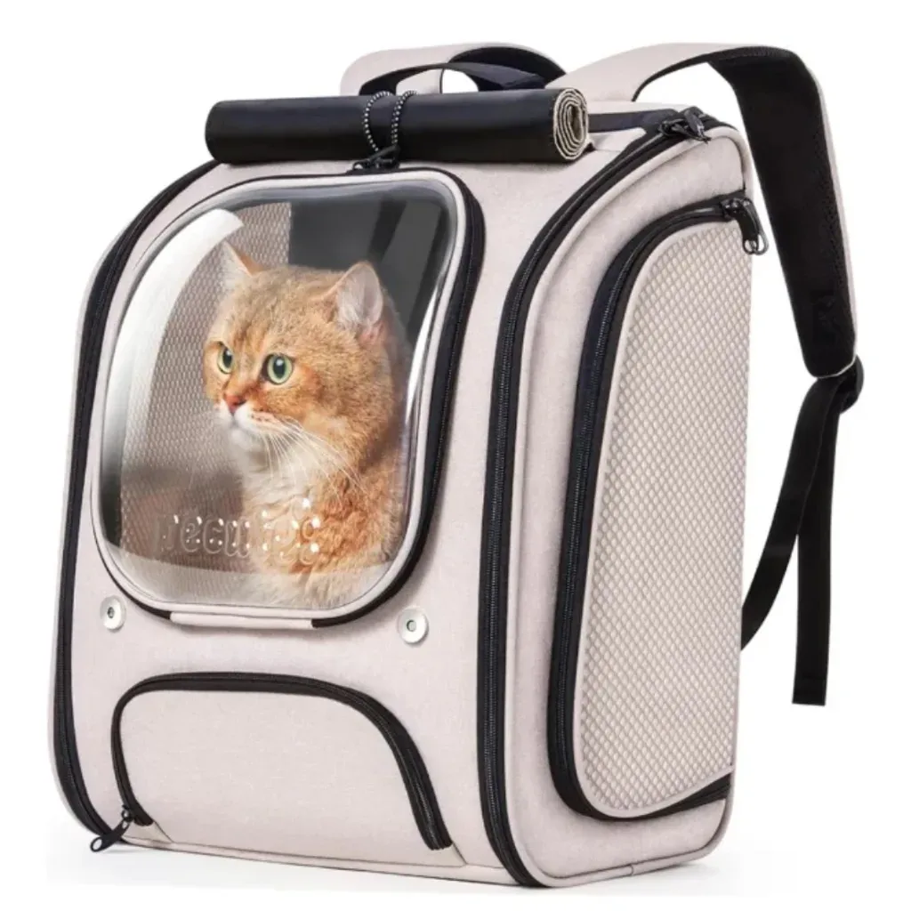 Pecute Expandable Bubble Pet Backpack Carrier_ NEW - photo 2