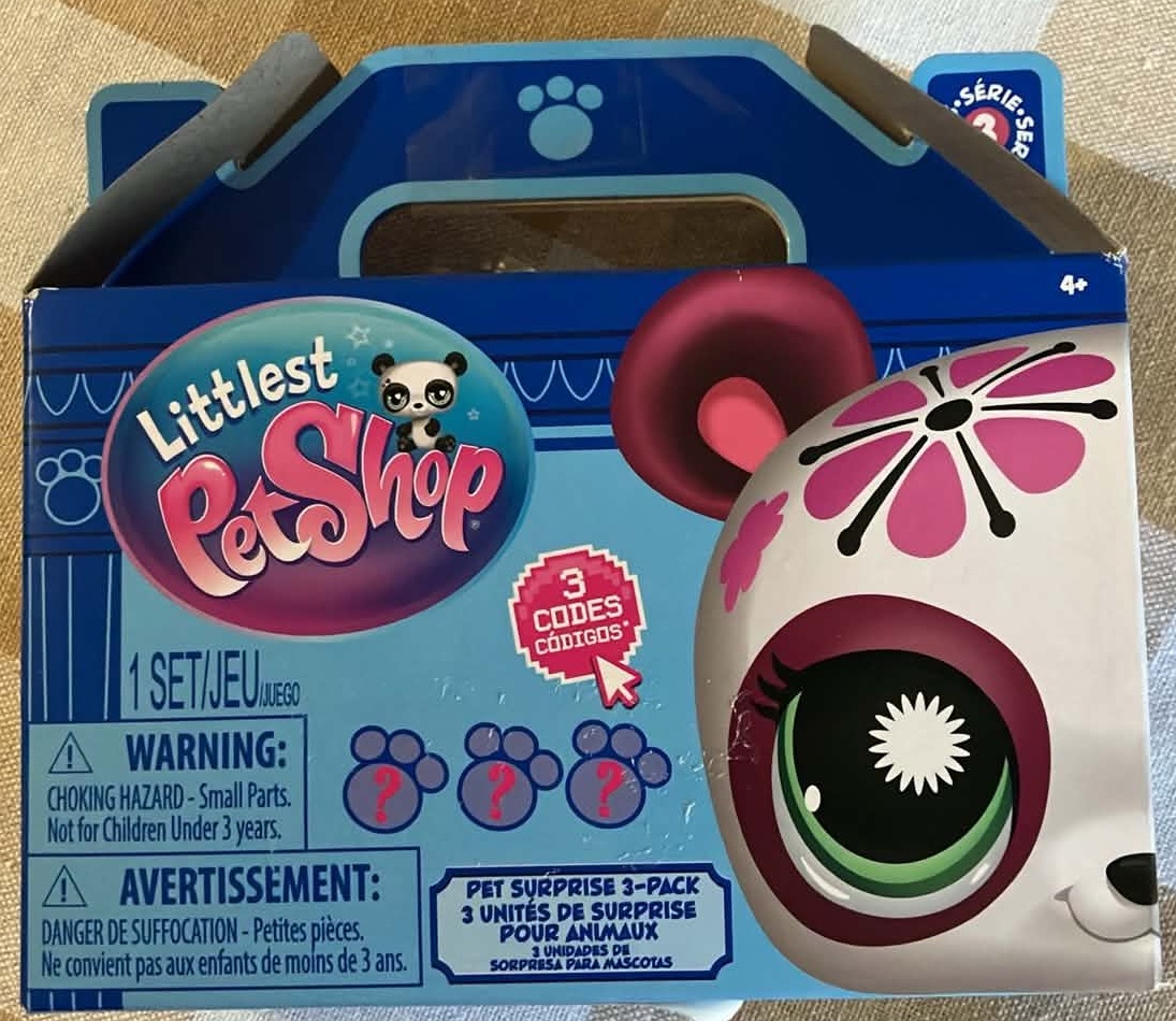 Littlest Pet Shop Pet Surprise 3 Pack Series 3 Gen 7 Bobble NEW