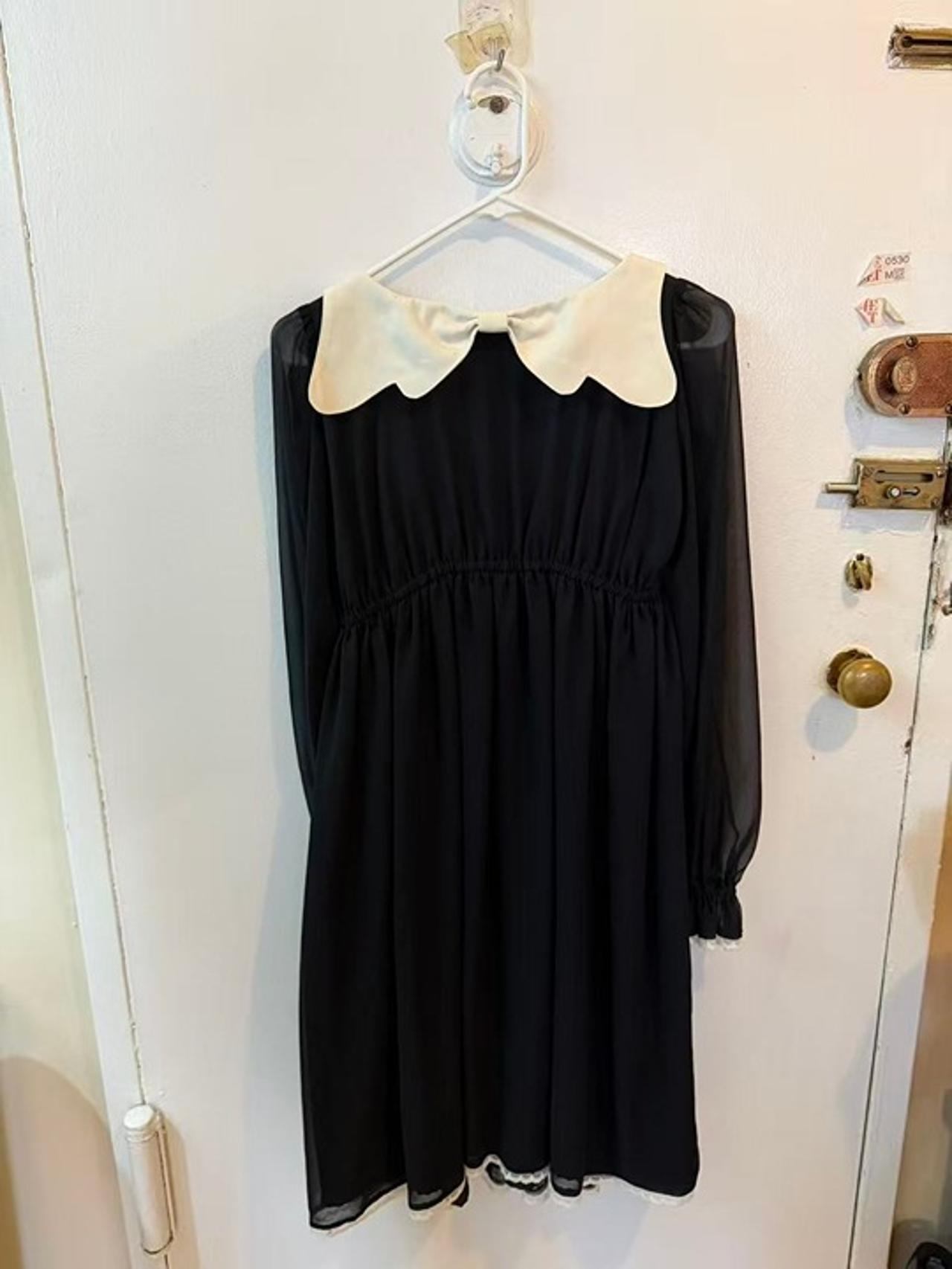 ALICE and the PIRATES Angel Feathers OP Black Dress - Size XS - photo 3