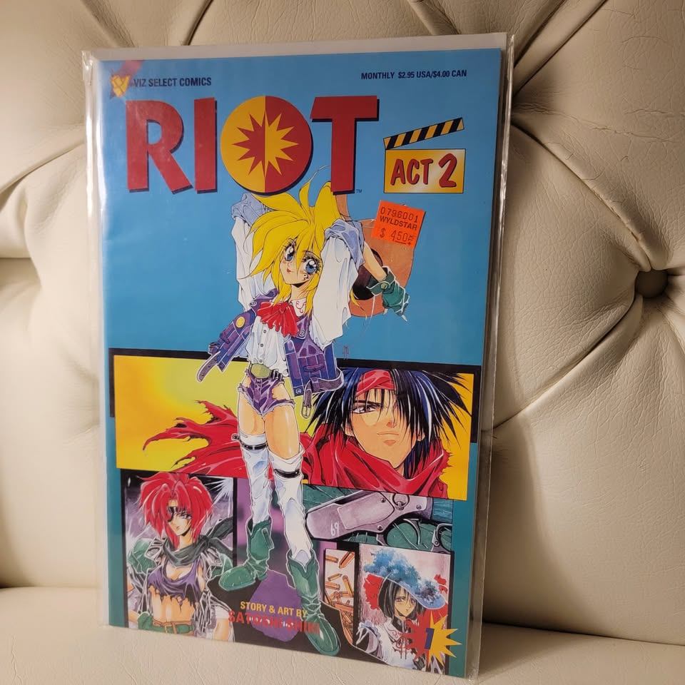 RIOT Act 2 #1 Viz Manga - Bagged
