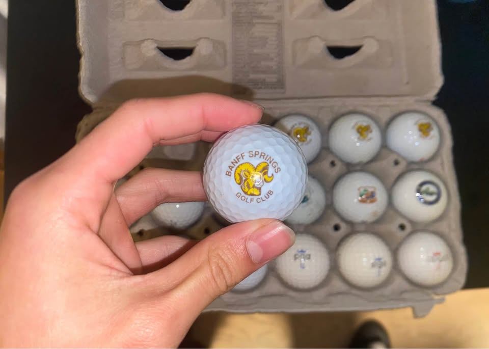 Rare course logo golf balls for collectors - photo 4