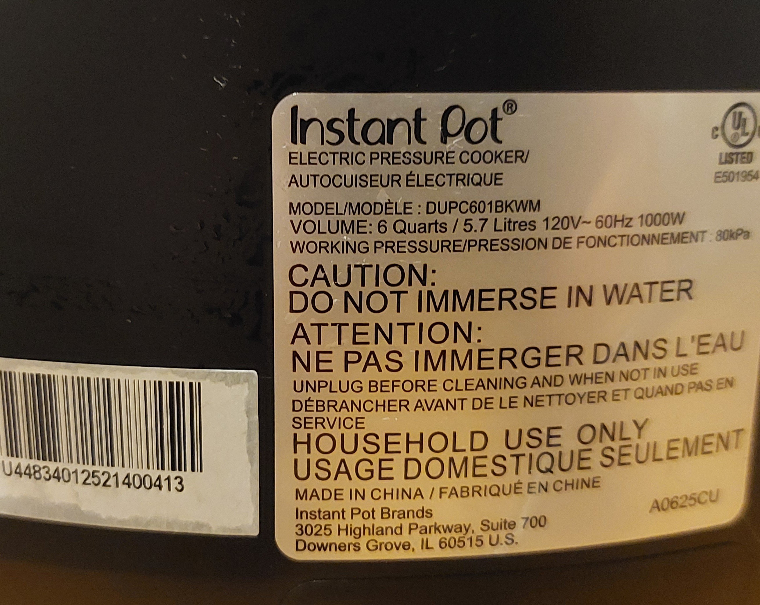 Instant Pot RIO Chef Series 6 Qt / 5.7 L multi-cooker - photo 2