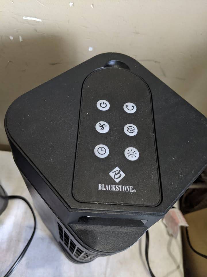 blackstone table fan, with remote controller, $20 each - photo 2