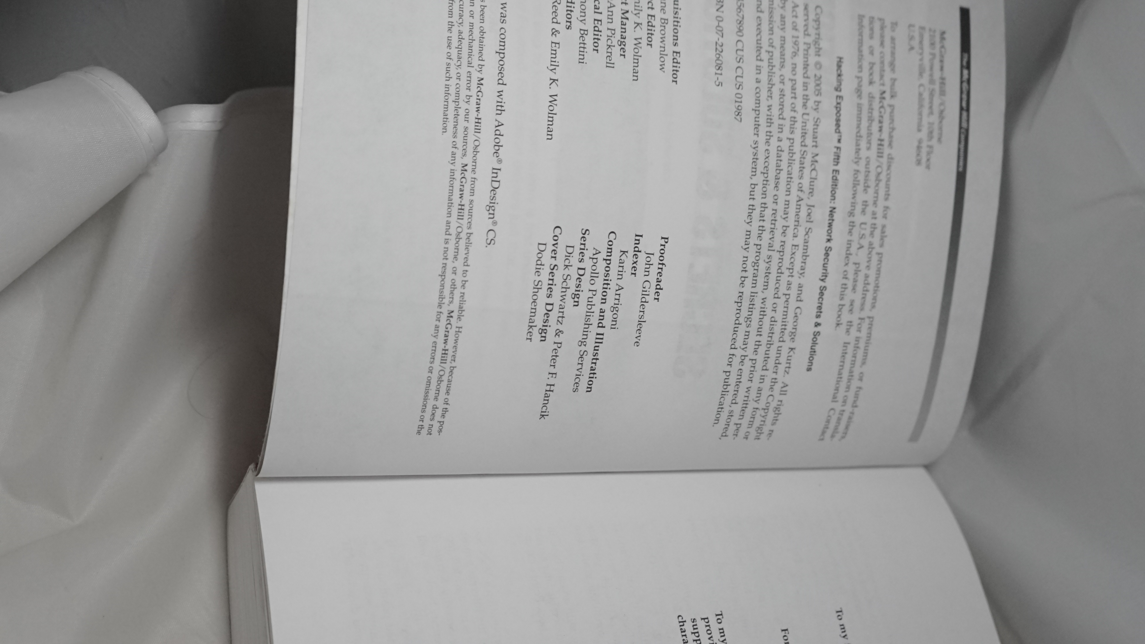 Hacking Exposed 5th Edition McClure Scambray Kurtz Paperback 200 - photo 3