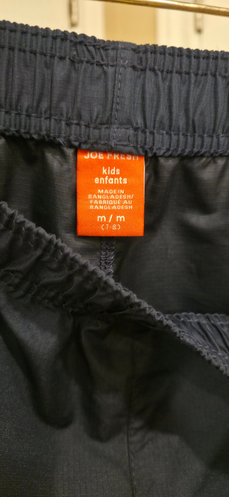 Kids Joe Fresh navy pants, size M/M (7-8) - photo 3