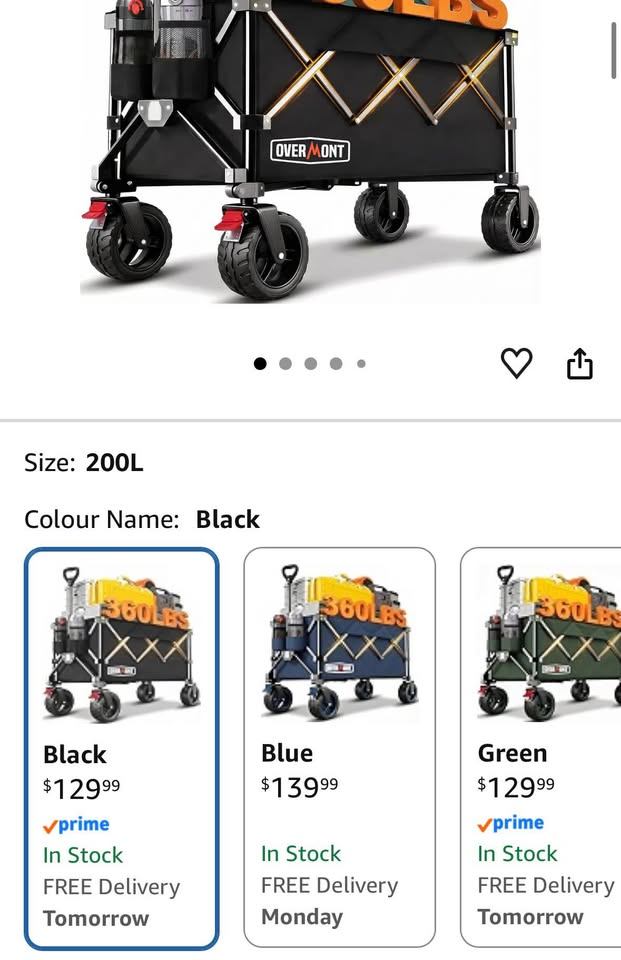 Overmont Collapsible Wagon - photo 2