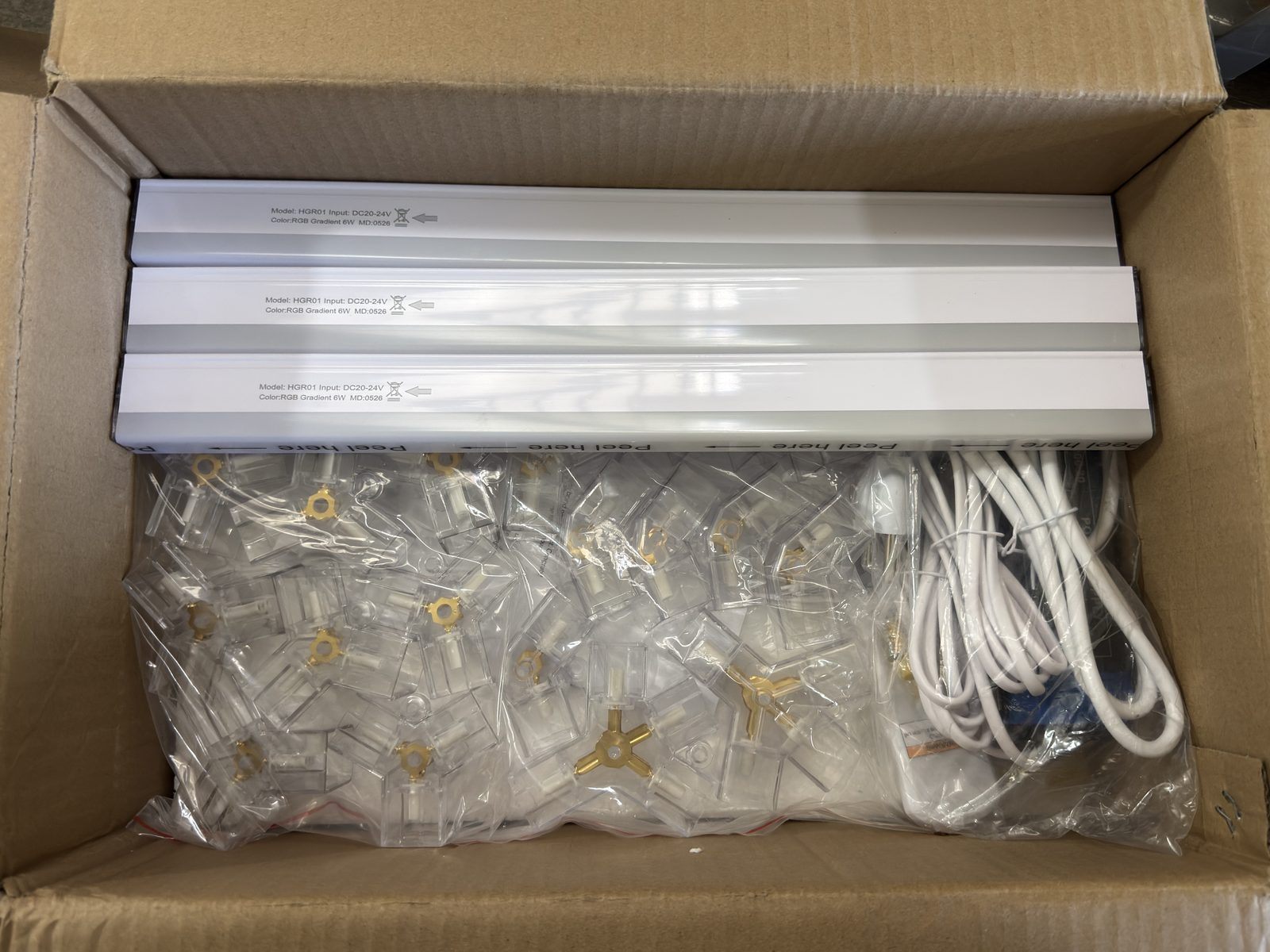 Outdoor string LED light 180ft