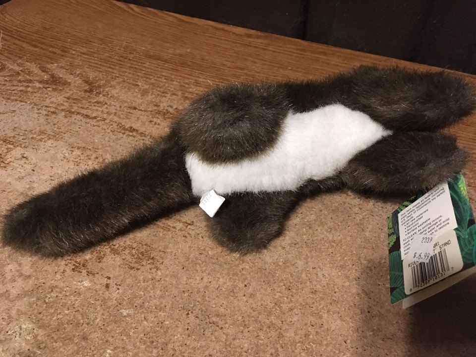 VINTAGE K & M INTERNATIONAL RIVER OTTER BROWN 11" PLUSH ANIMAL - photo 3