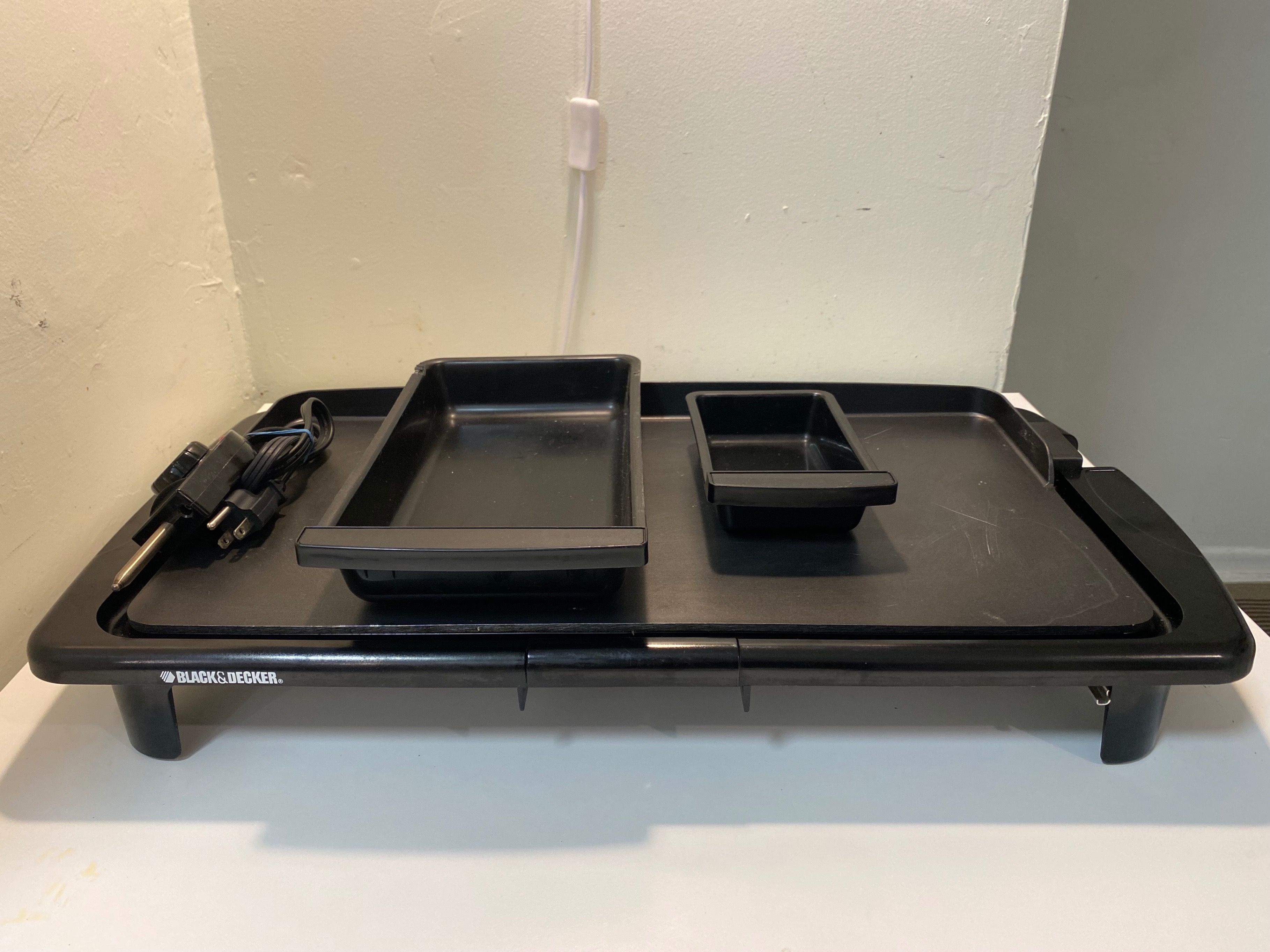 Electric griddle