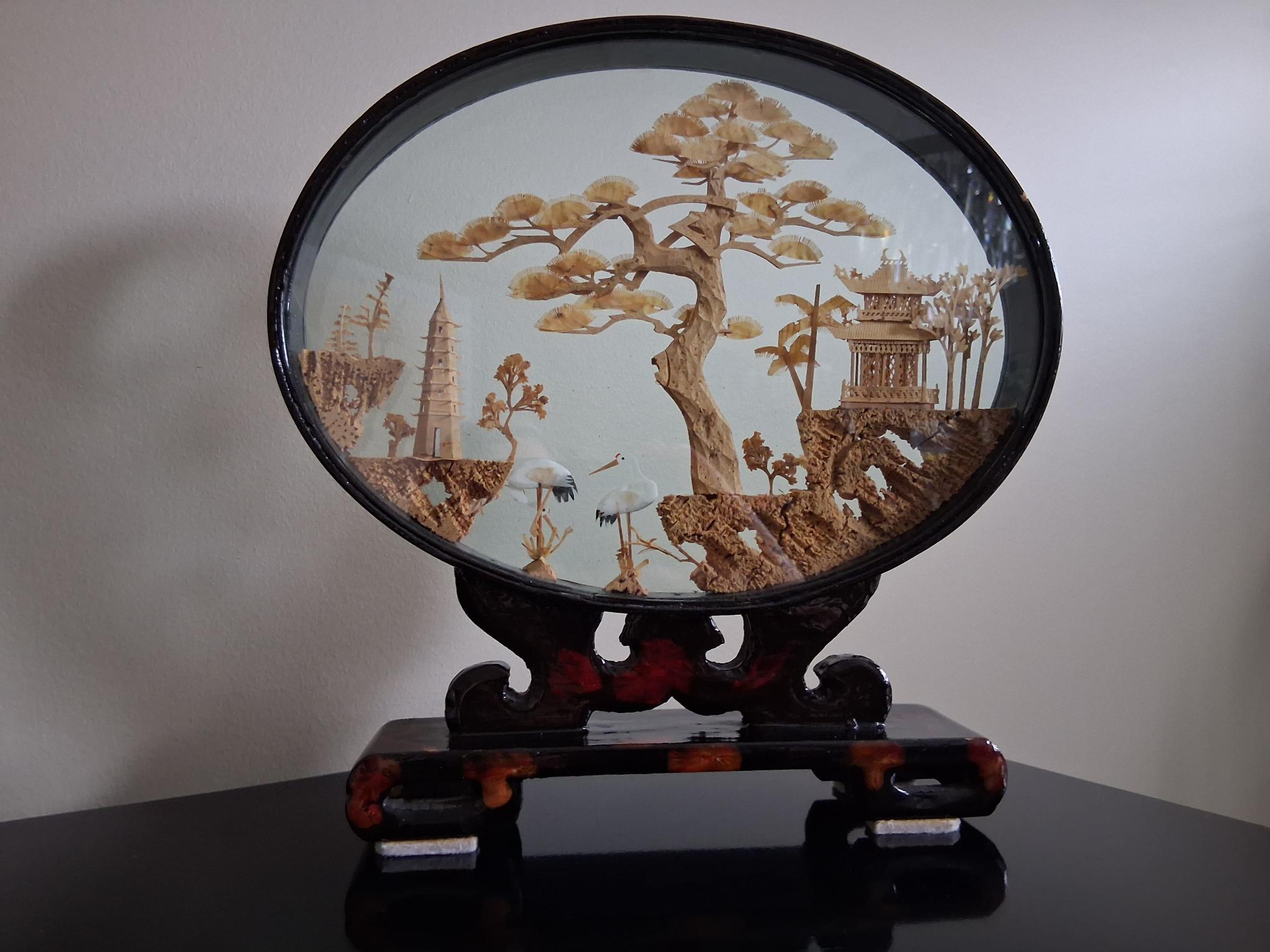 AsianCork Carving Diorama - photo 2