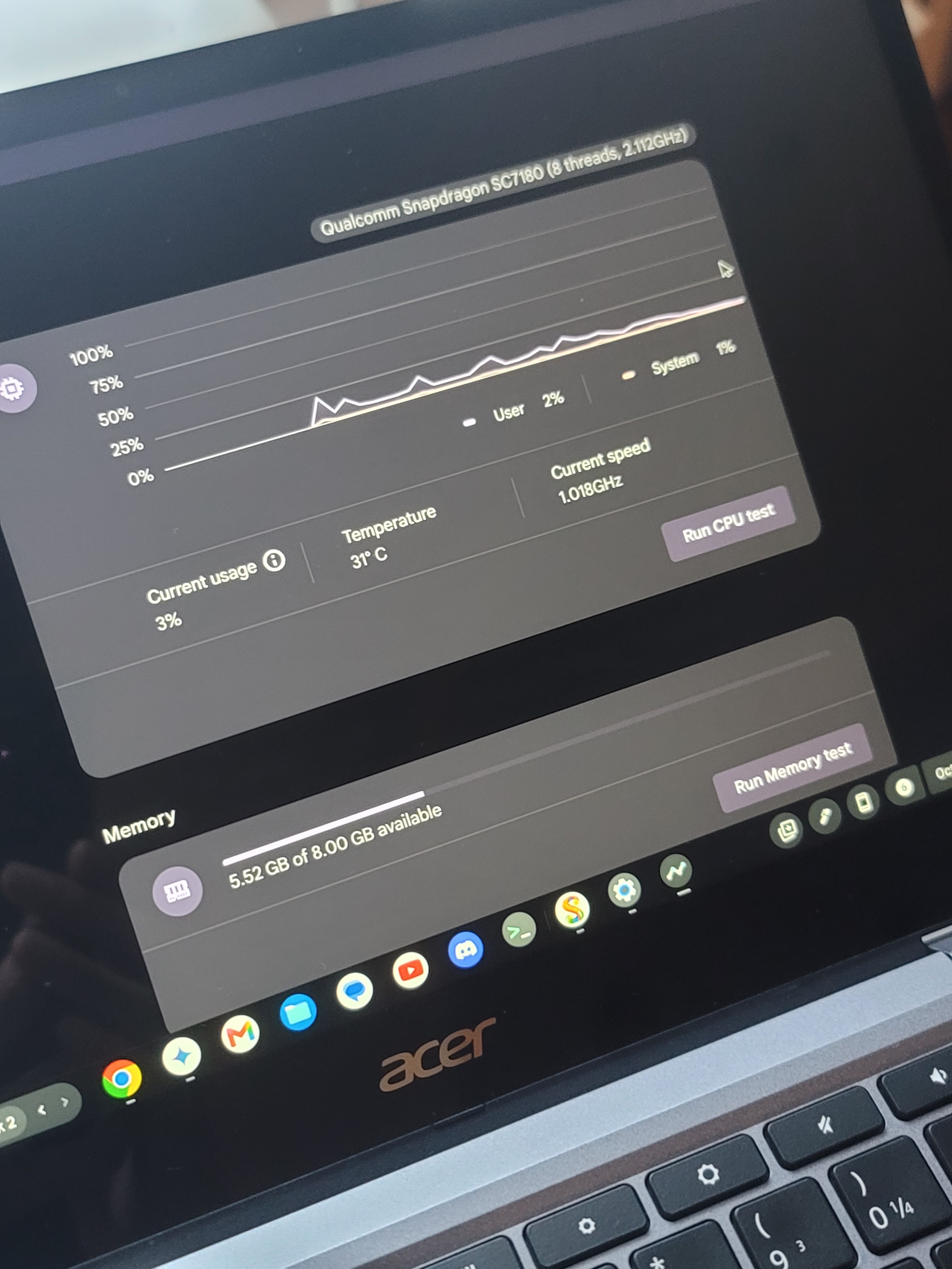 Acer Chromebook Spin 513 + Stylus & Charger (Snapdragon Variant) - photo 5