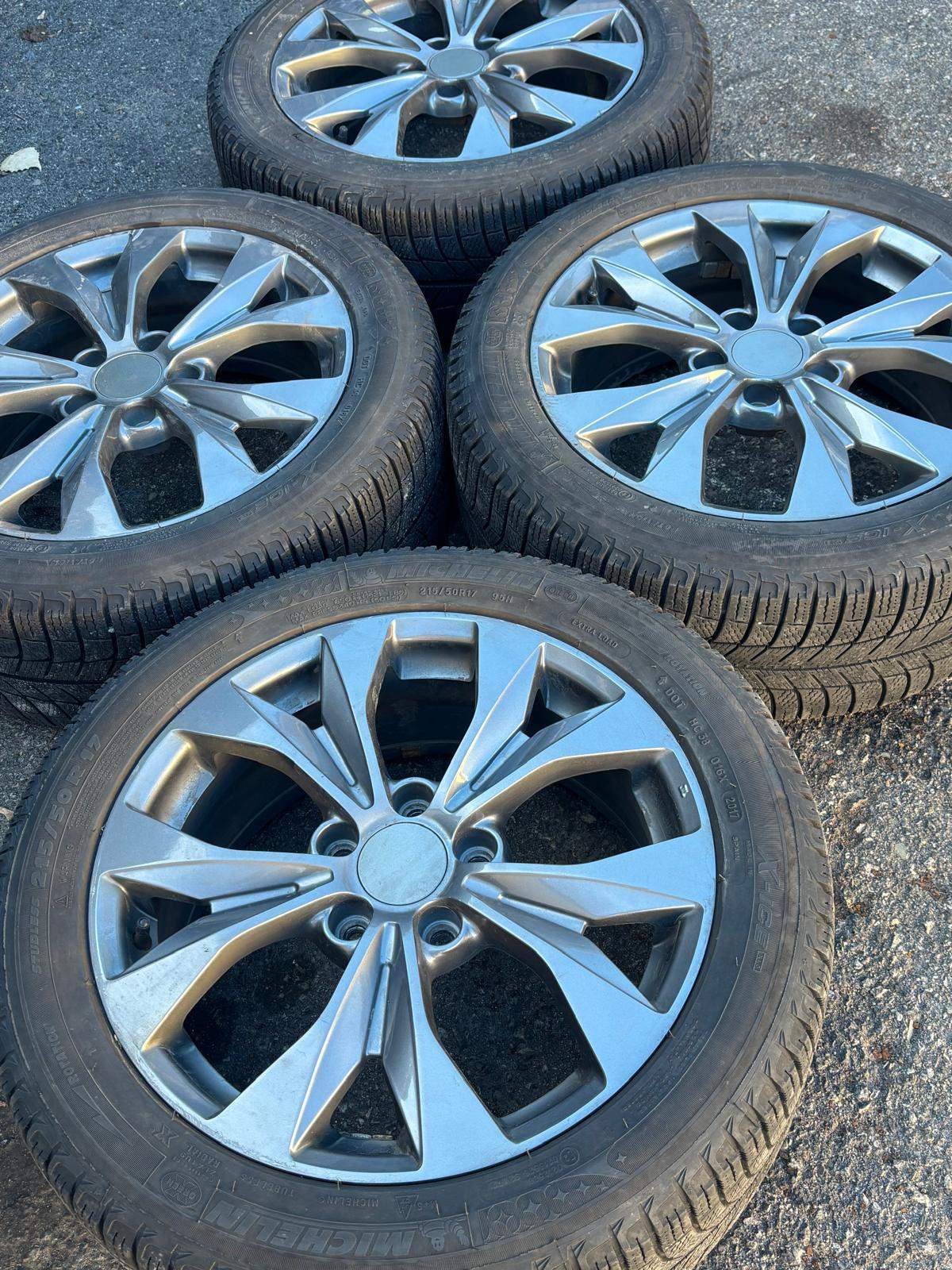 17”Honda Civic/TL/ILX/Accord(5x114)+215/50/R17 Michelin snows - photo 3