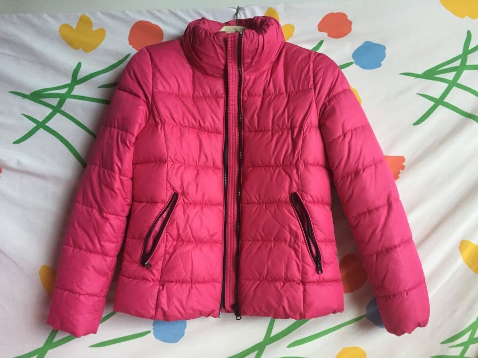 Spao Puffer Jacket - Pink - Small