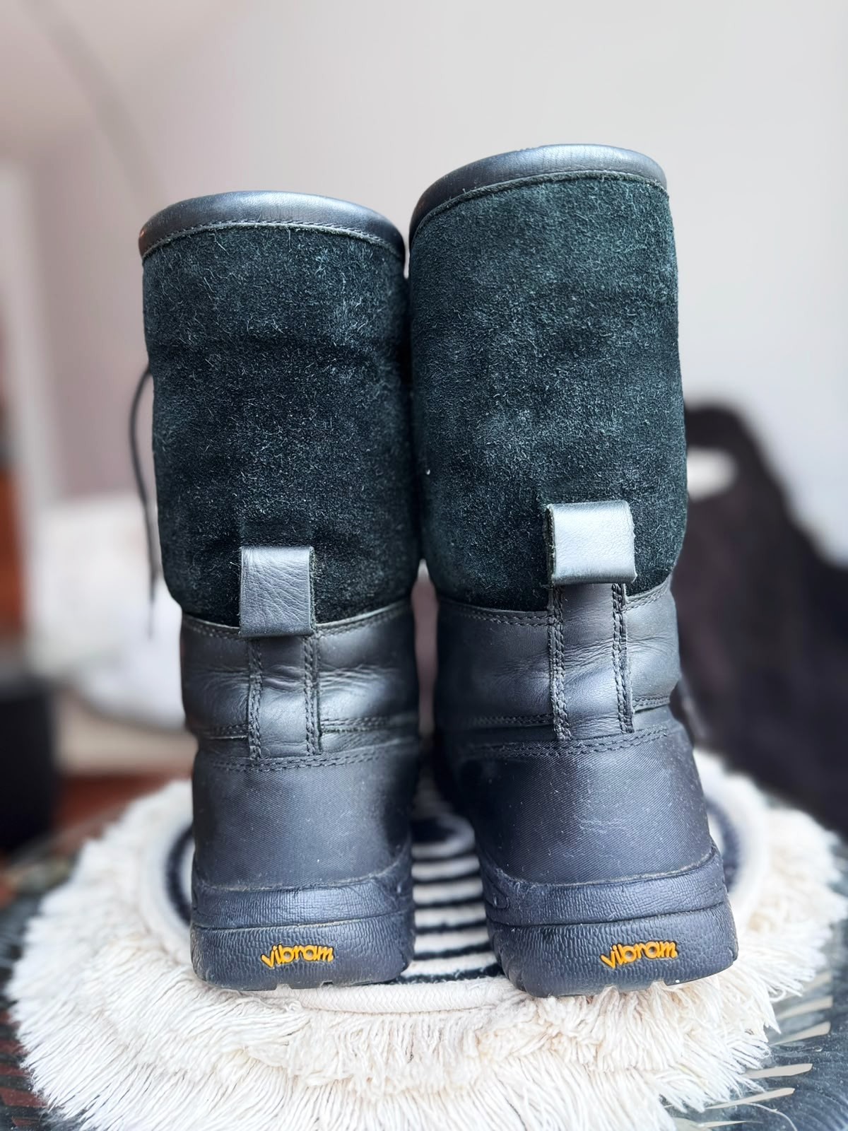 UGG Men’s Butte Waterproof Winter Boots, Black, Size 12 - photo 3